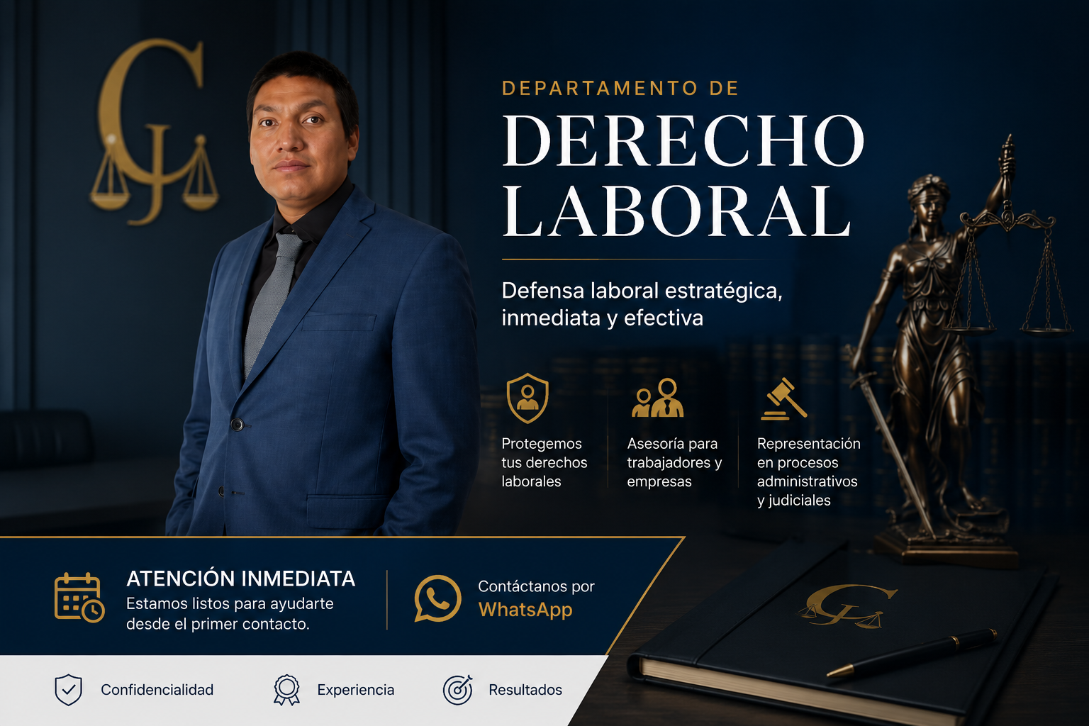 Conoce a nuestro especialista en derecho laboral